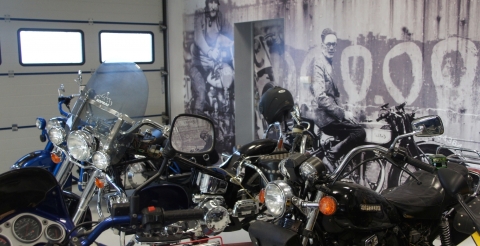 2 Kolekcja zabytkowych motocykli Zbigniewa Koprasa w Fiałkowie (fot