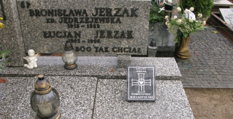 Oznakowany grób powstańca wielkopolskiego