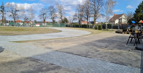 Budowa boiska przy Szkole Podstawowej nr 2 w Mosinie