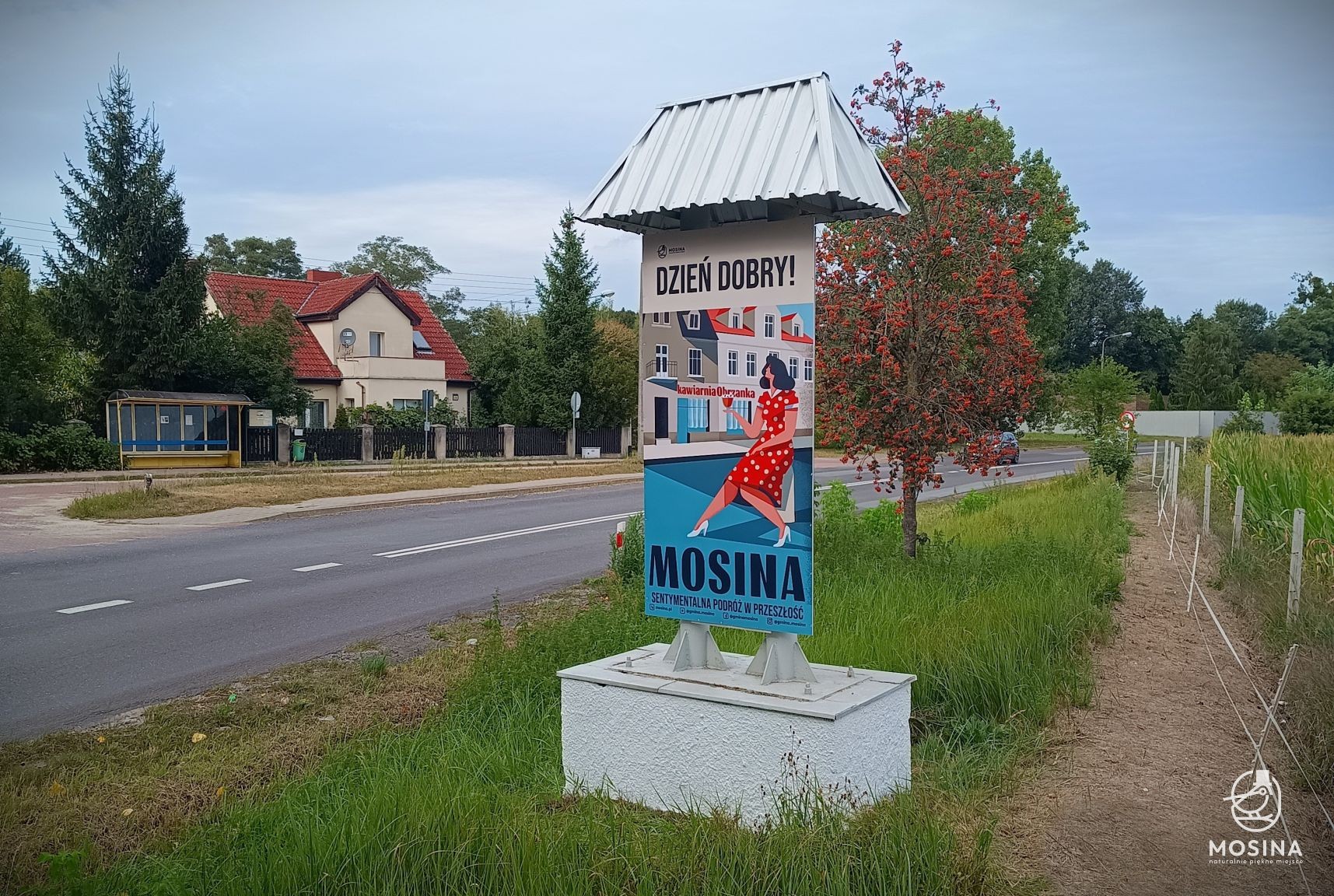 Nowe tablice na wjazdach do Mosiny