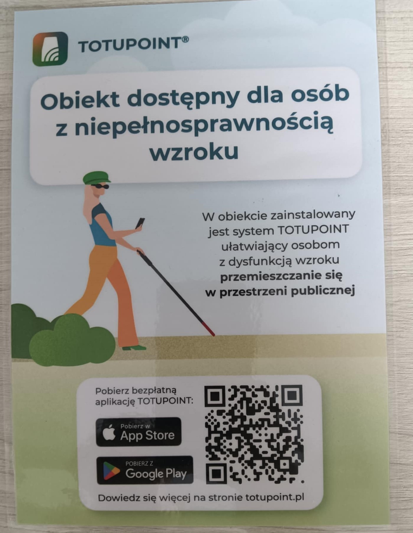 Dla osób niewidomych i słabowidzących