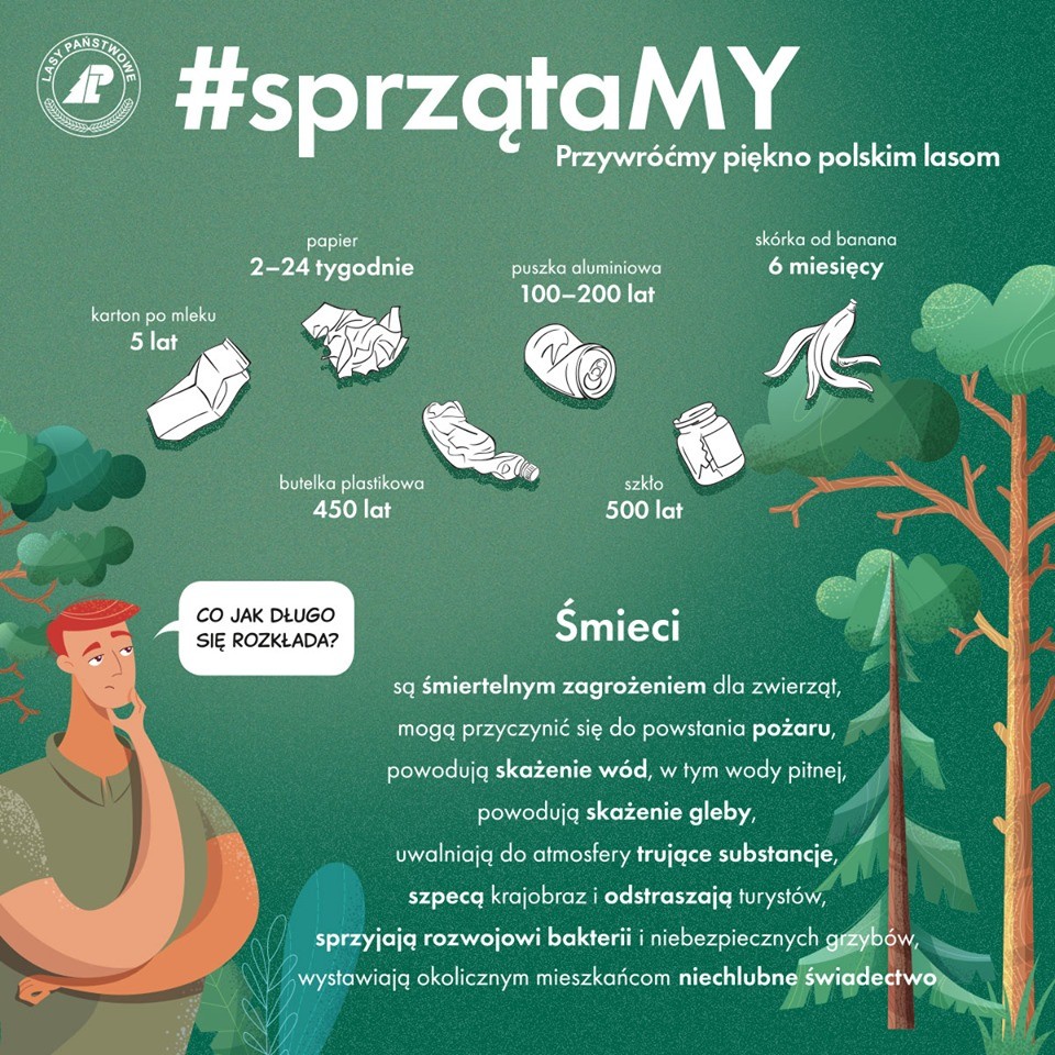 #sprzątaMY las