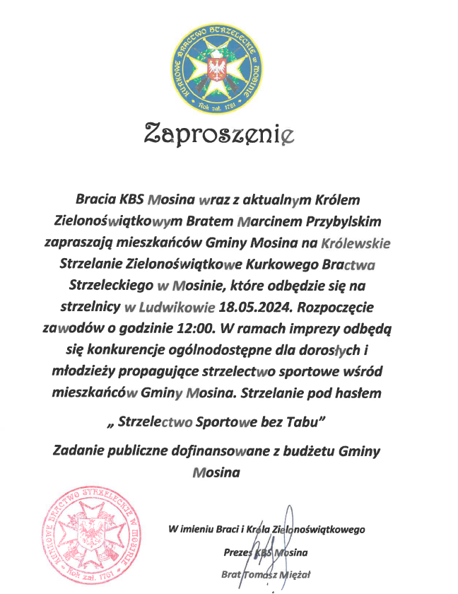 Królewskie Strzelanie Zielonoświątkowe