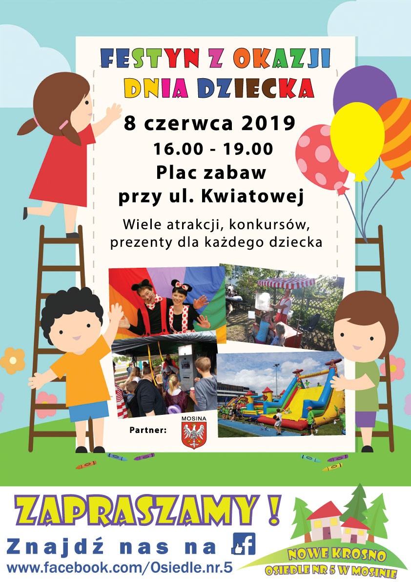 Festyn z okazji Dnia Dziecka