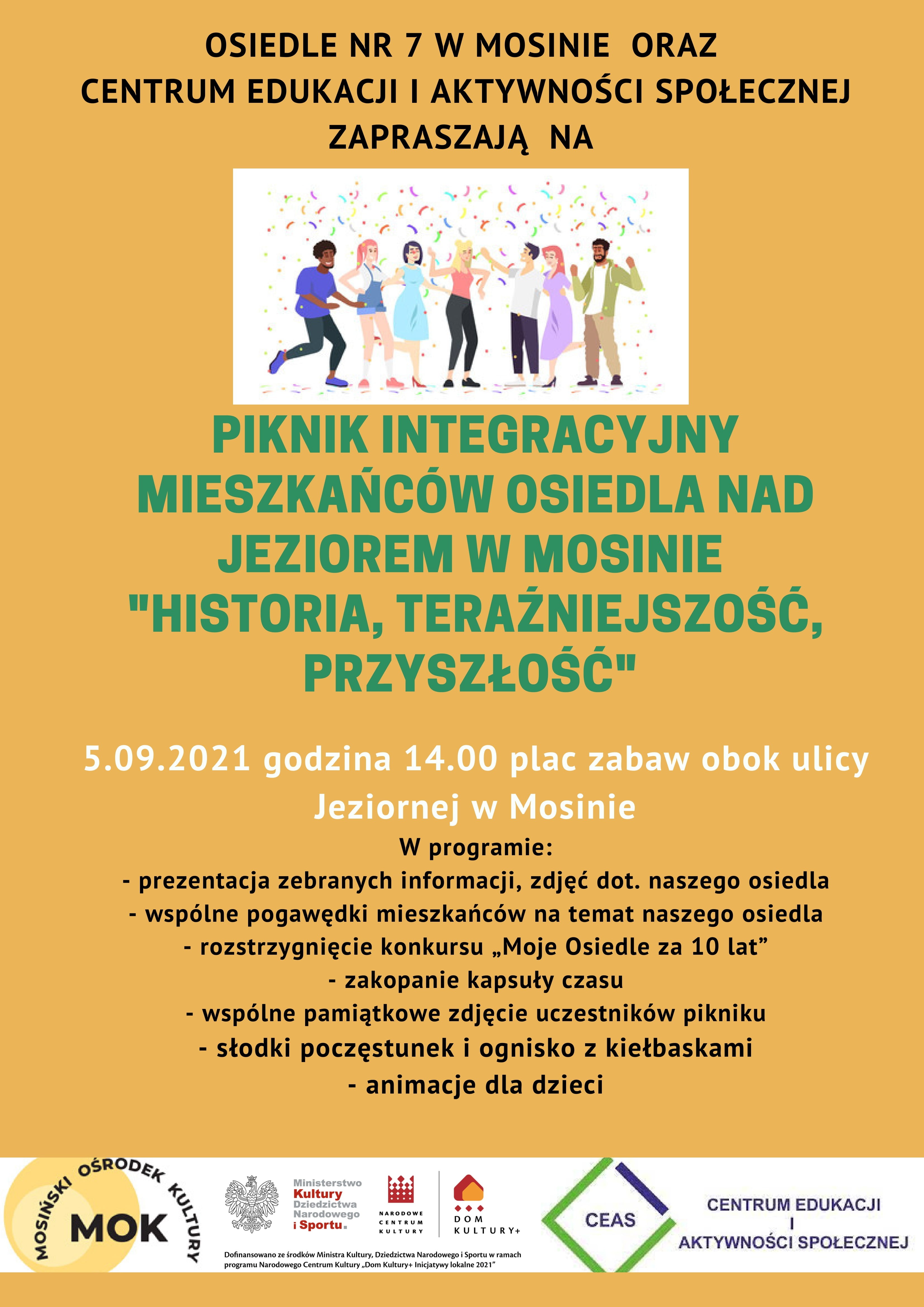 Plakat promujacy wydarzenie