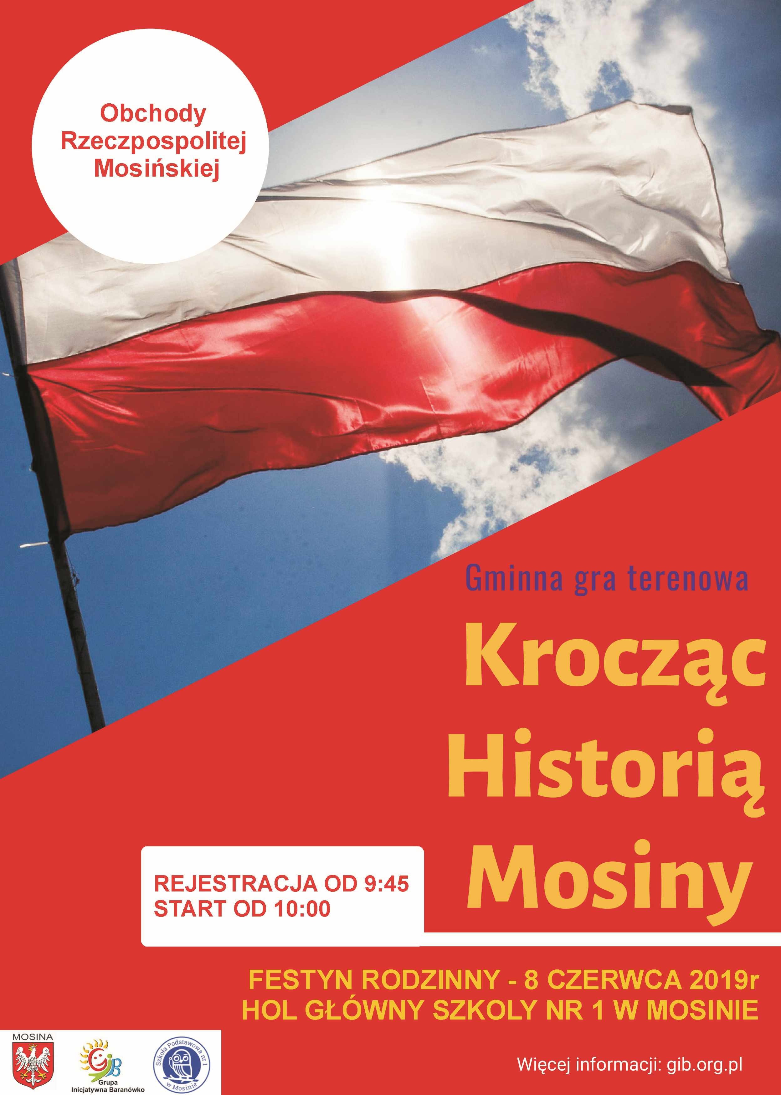 Gra terenowa Krocząc Historią Mosiny