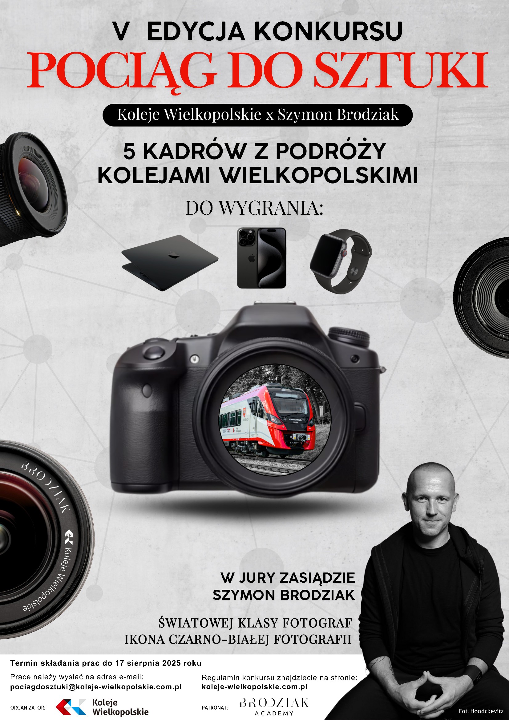 Plakat informacyjny konkursu
