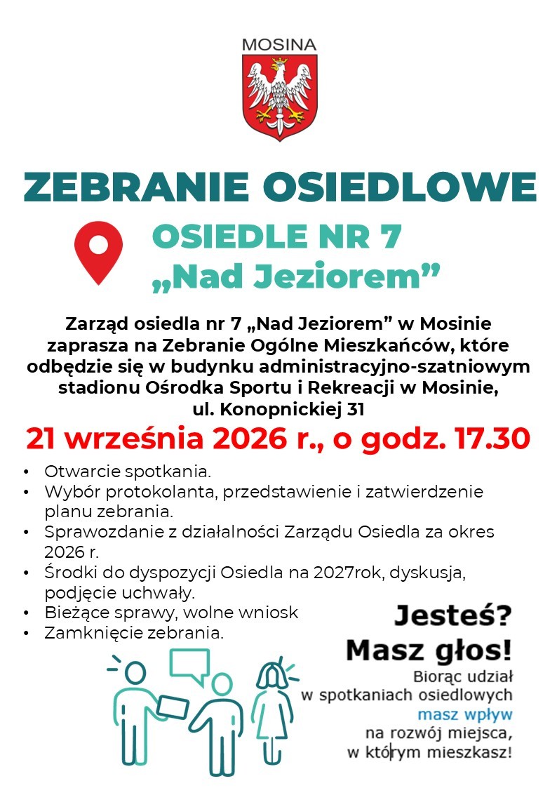 Zebranie Ogólne Mieszkańców Osiedla nr 7
