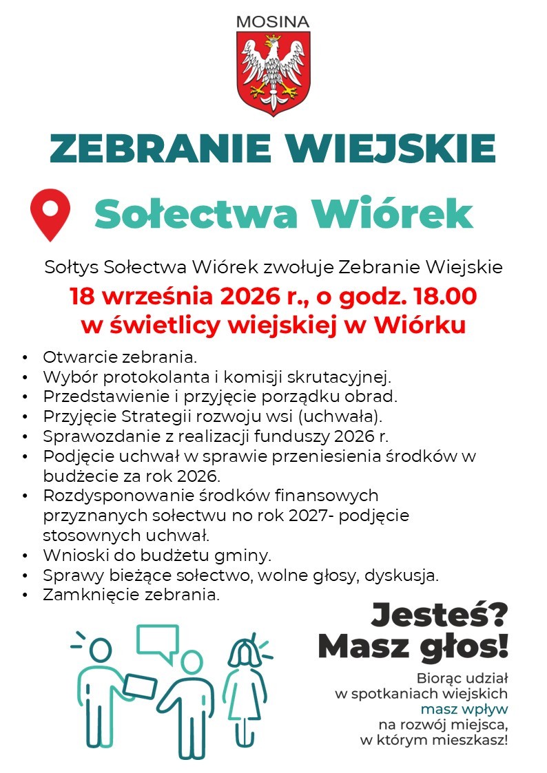 Zebranie Sołectwa Wiórek
