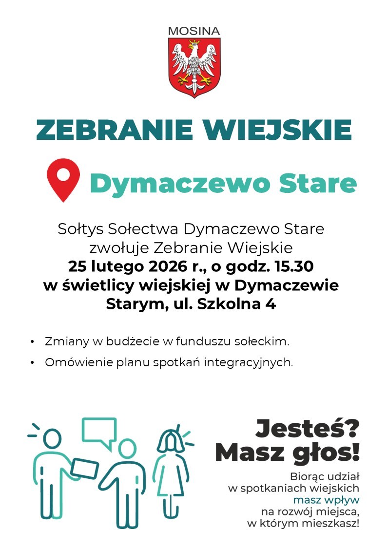 Zebranie Wiejskie Sołectwa Dymaczewo Stare