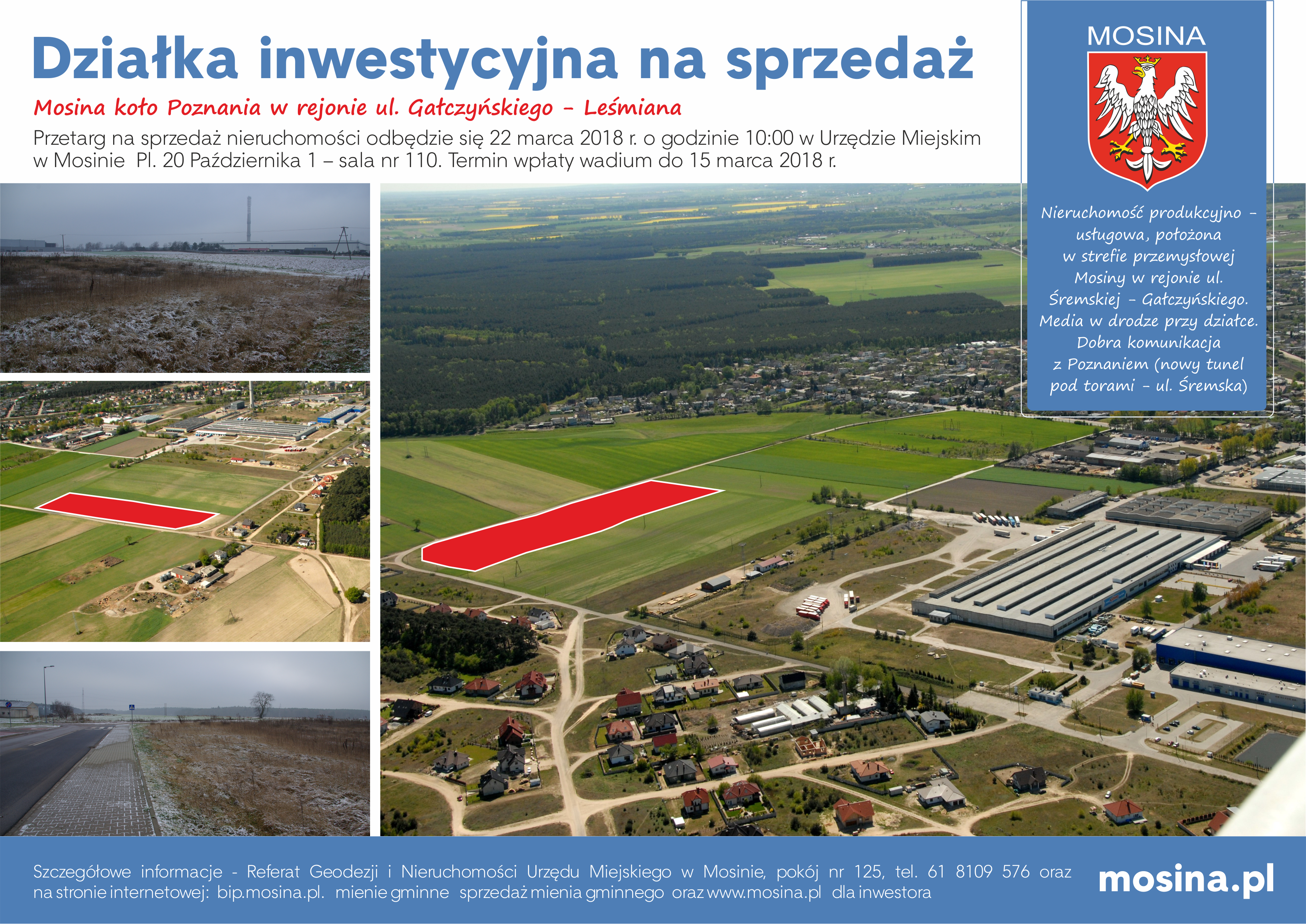 Działka inwestycyjna na sprzedaż