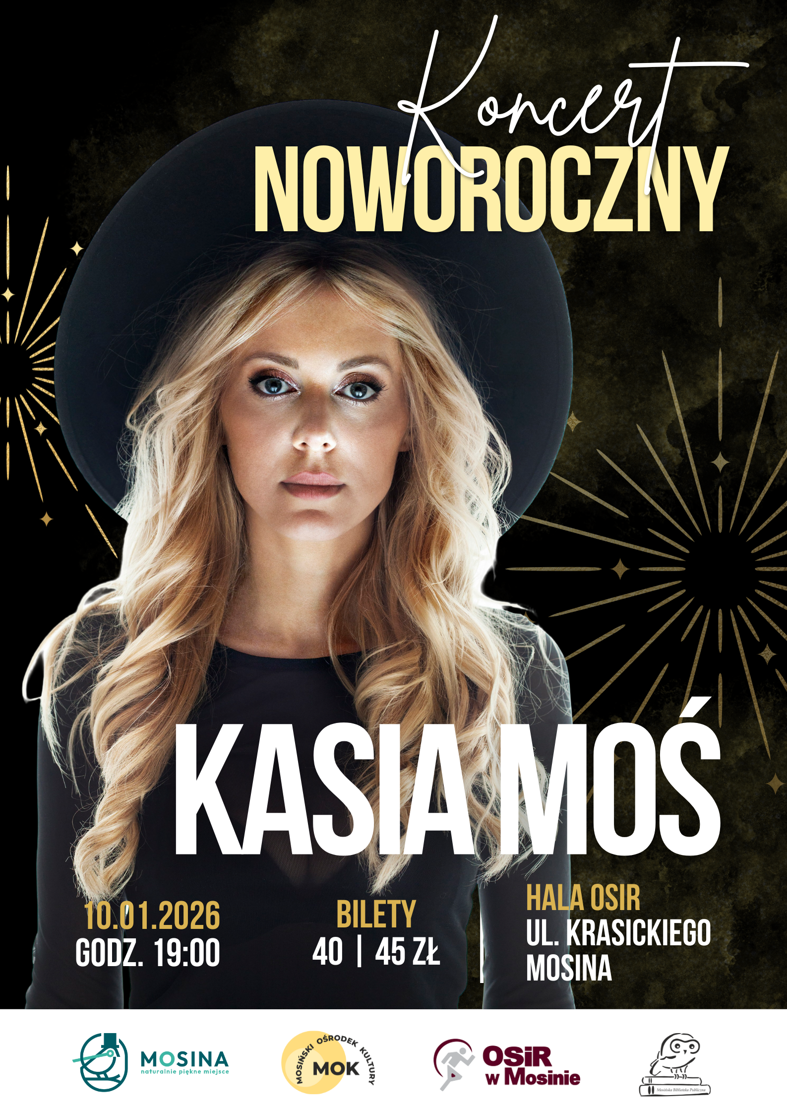 Koncert Noworoczny w Mosinie - Kasia Moś