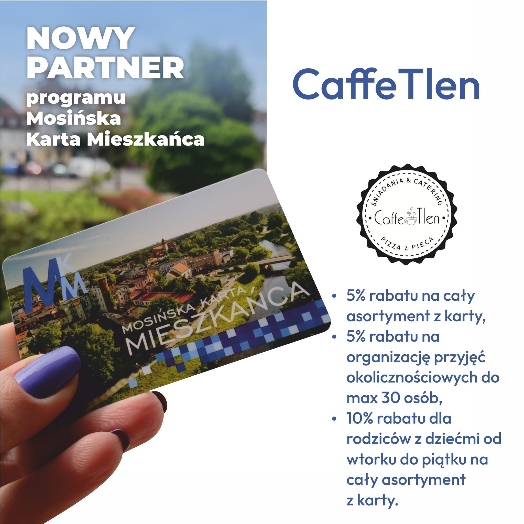 Nowy partner Mosińskiej Karty Mieszkańca