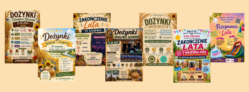 Zapraszamy na wydarzenia w sołectwach