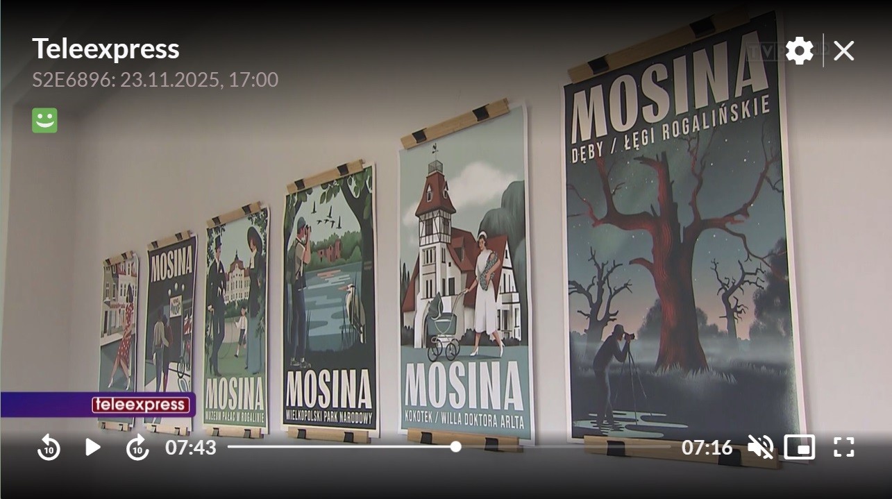 Mosińskie plakaty w ogólnopolskiej telewizji!