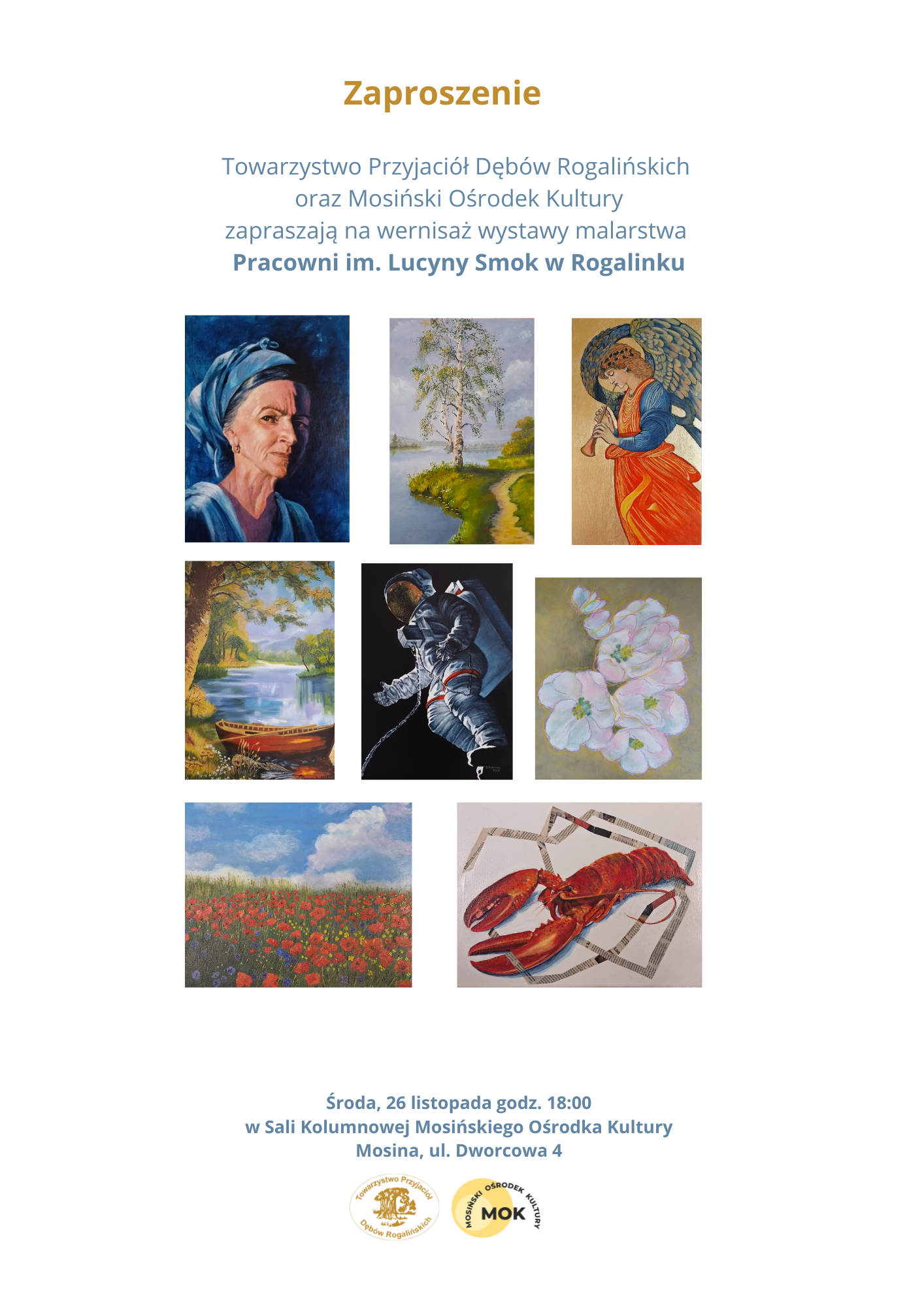 Wernisaż wystawy malarstwa Pracowni im. Lucyny Smok