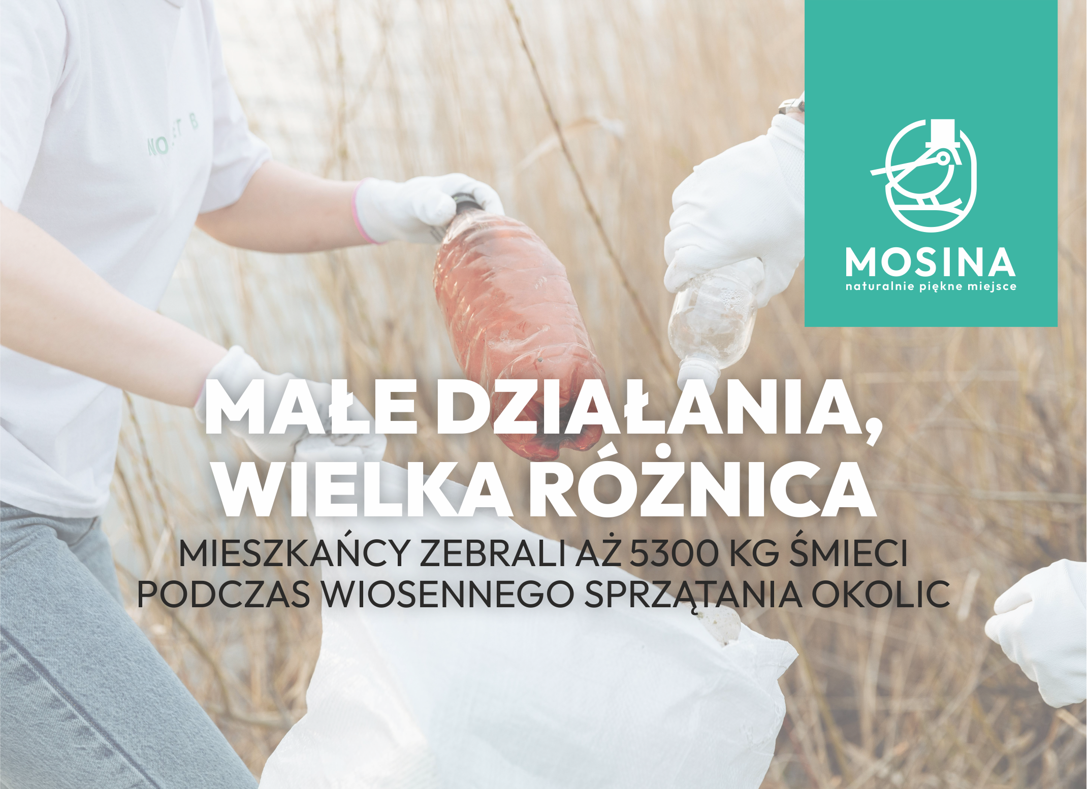 Mieszkańcy zebrali aż 5300 kg śmieci