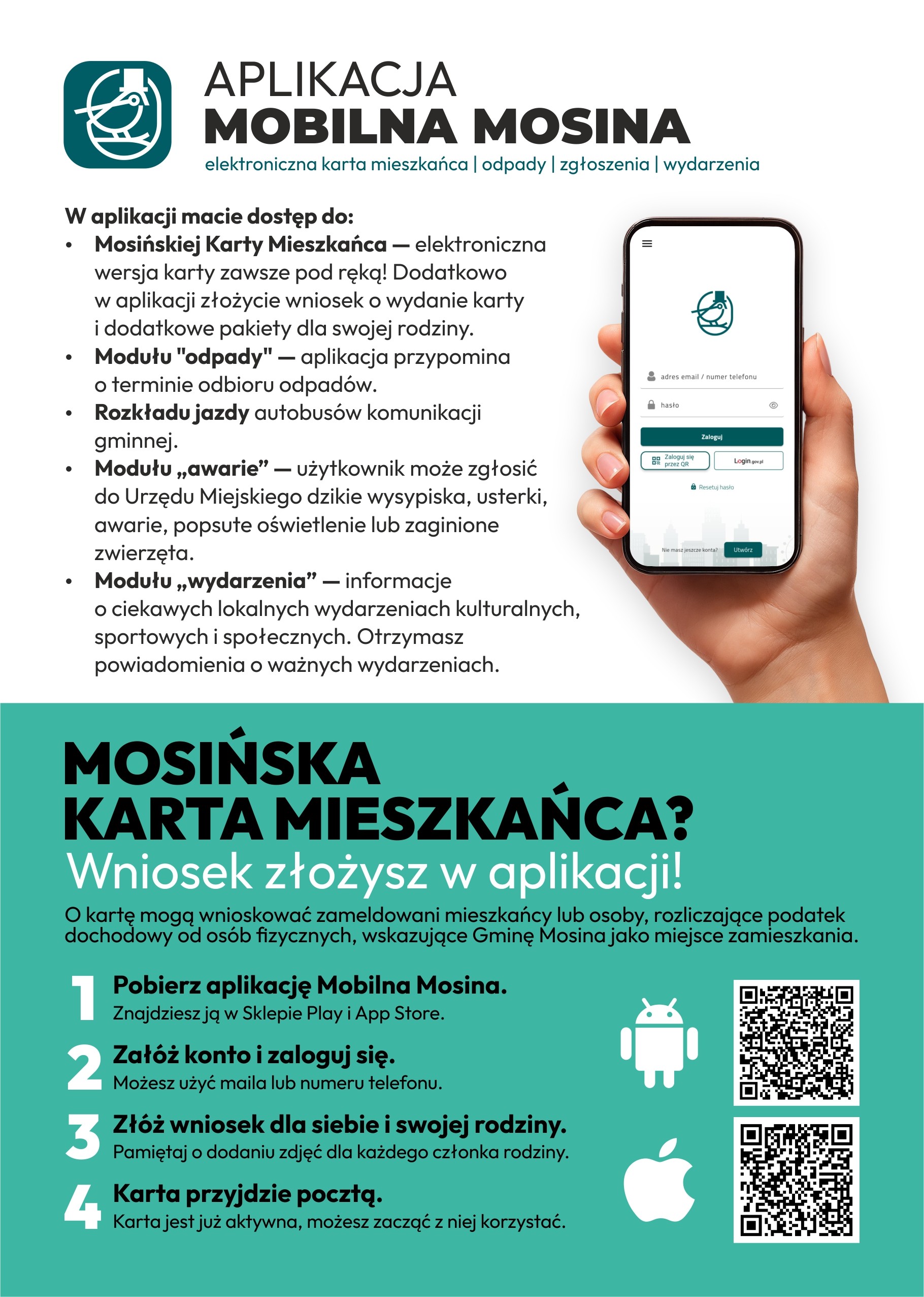 Mobilna Mosina – wygoda mieszkańców w jednym miejscu