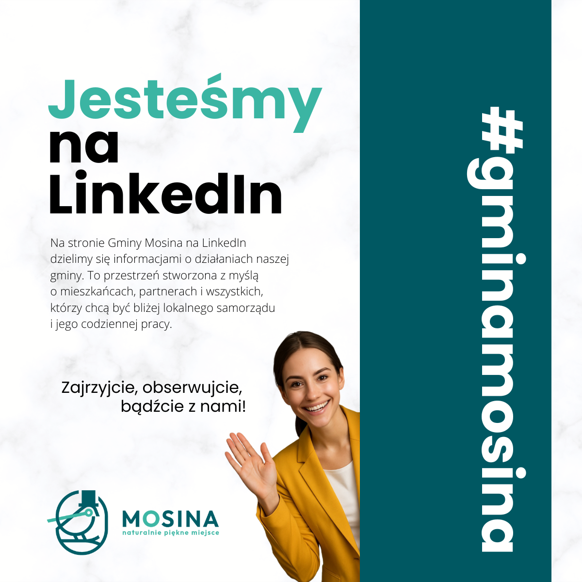 Jesteśmy na LinkedIn — dołączcie do nas!