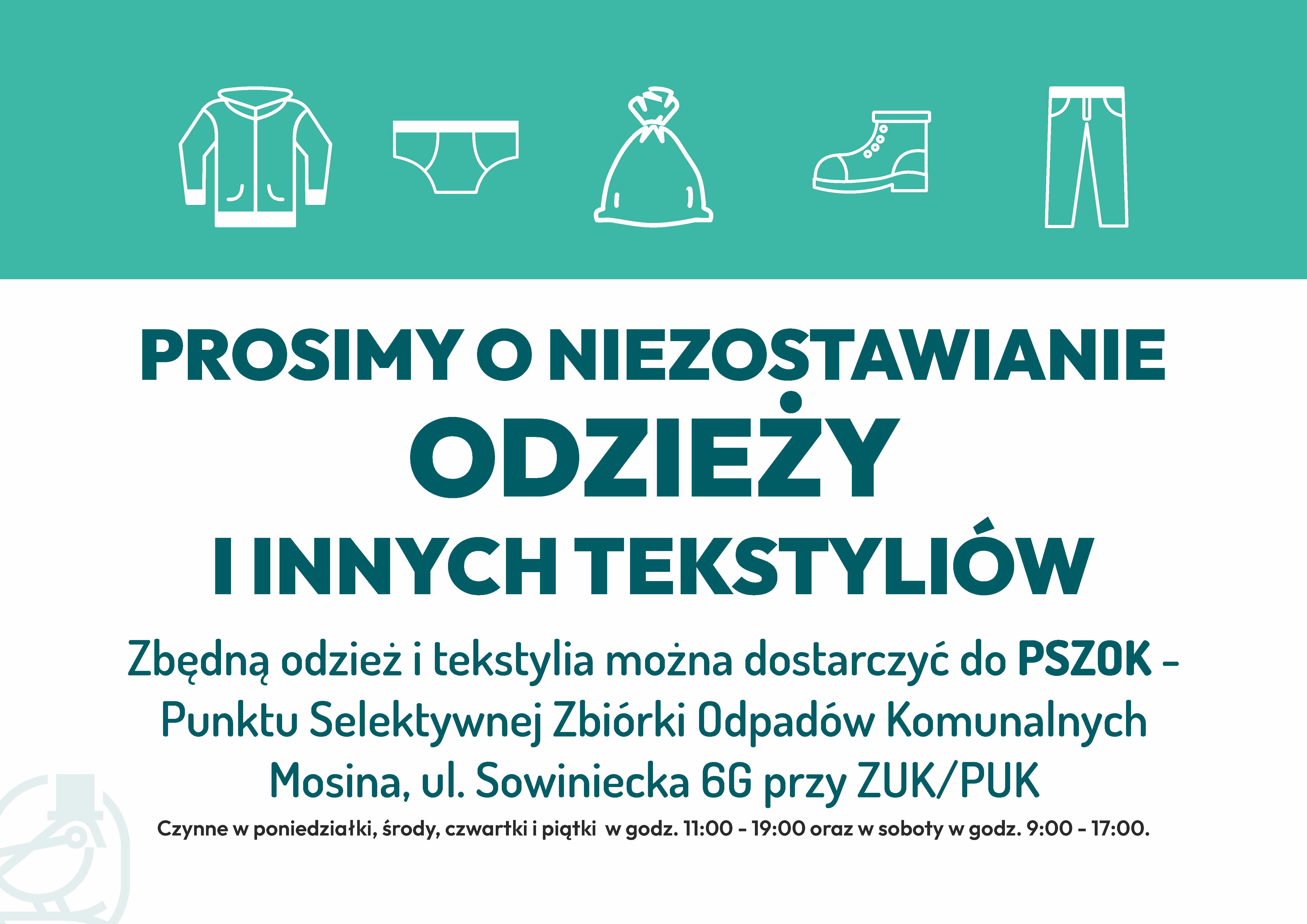 Kontenery na odzież zlikwidowane