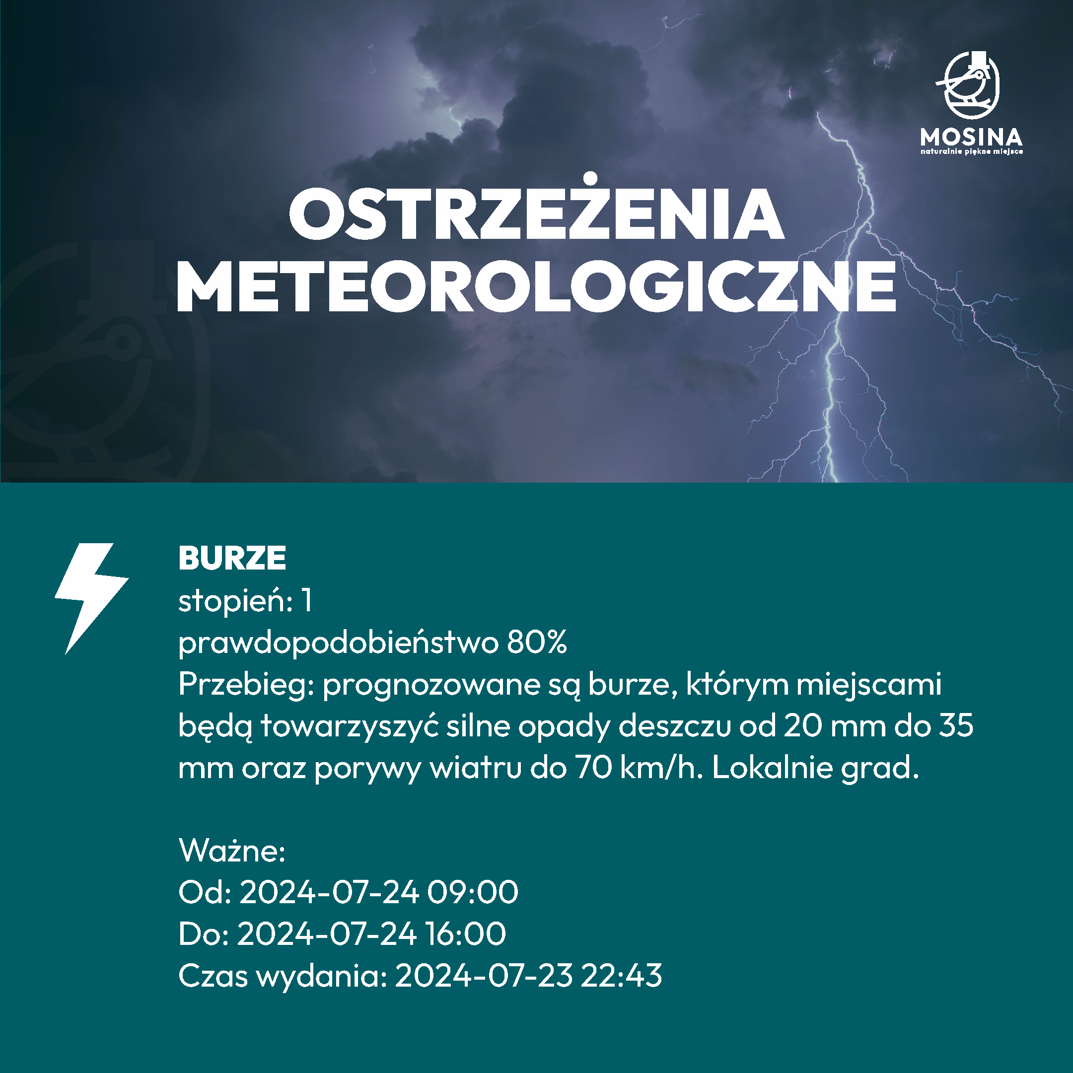 Ostrzeżenia meteorologiczne