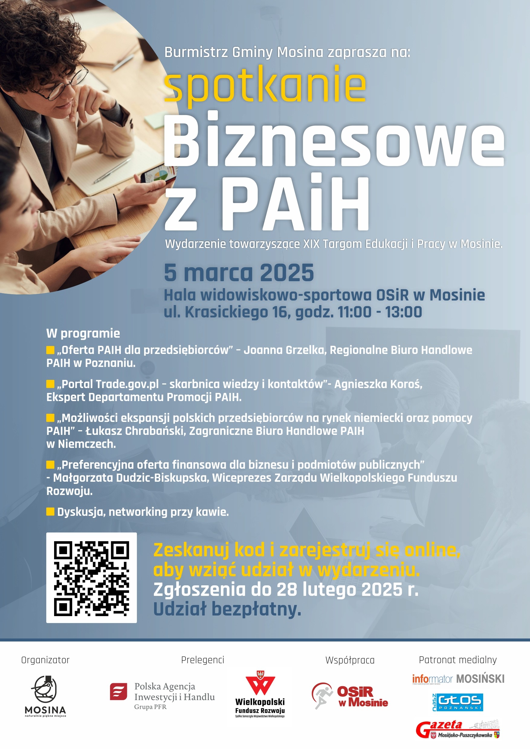 Spotkanie Biznesowe z PAiH w Mosinie