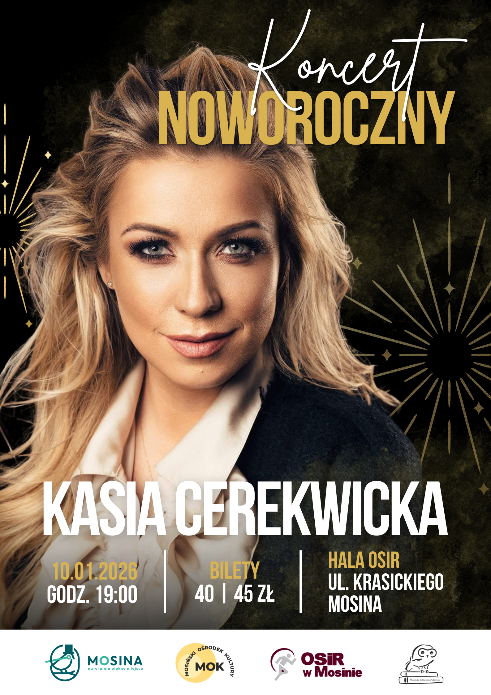 Koncert Noworoczny w Mosinie - Kasia Moś
