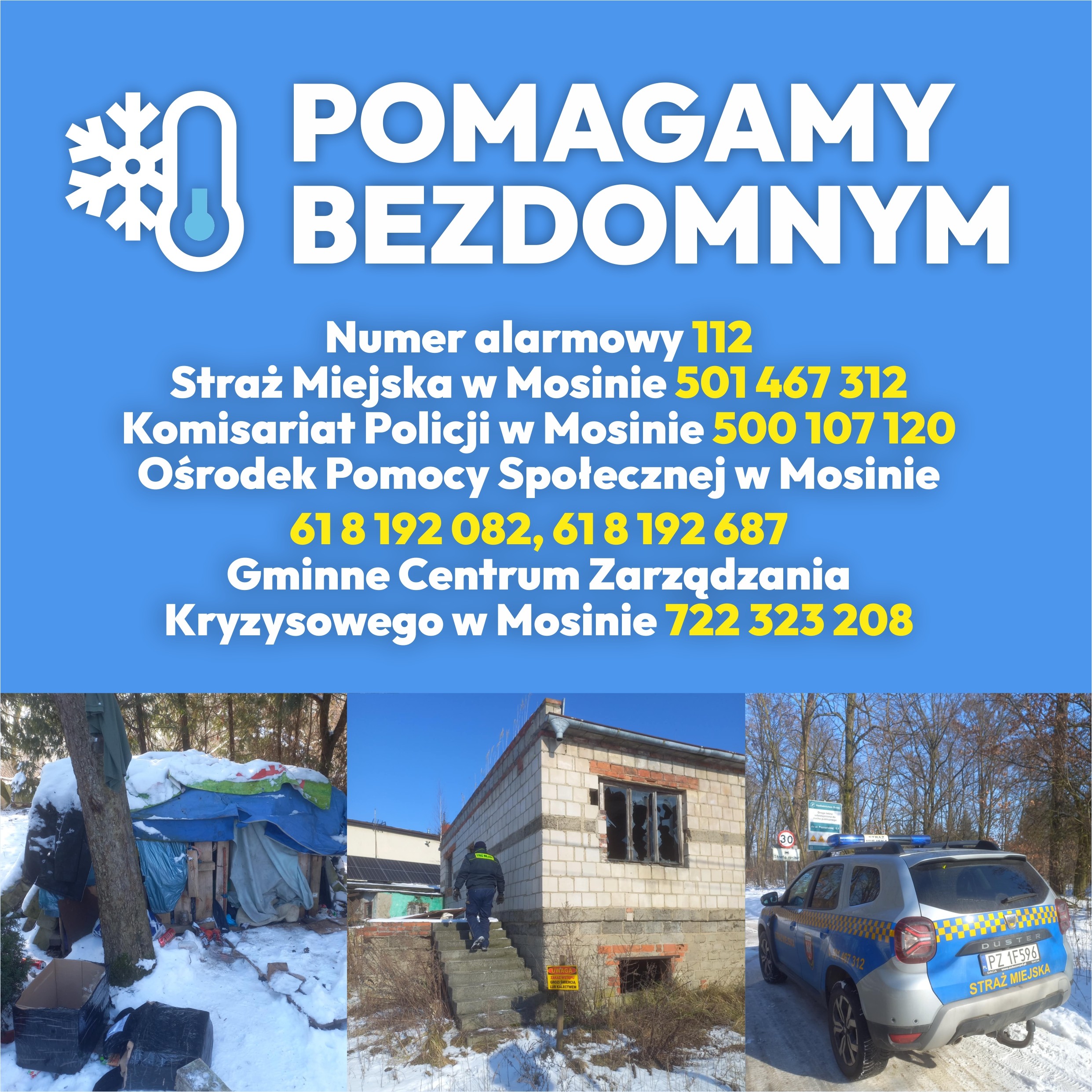 Pomagamy bezdomnym
