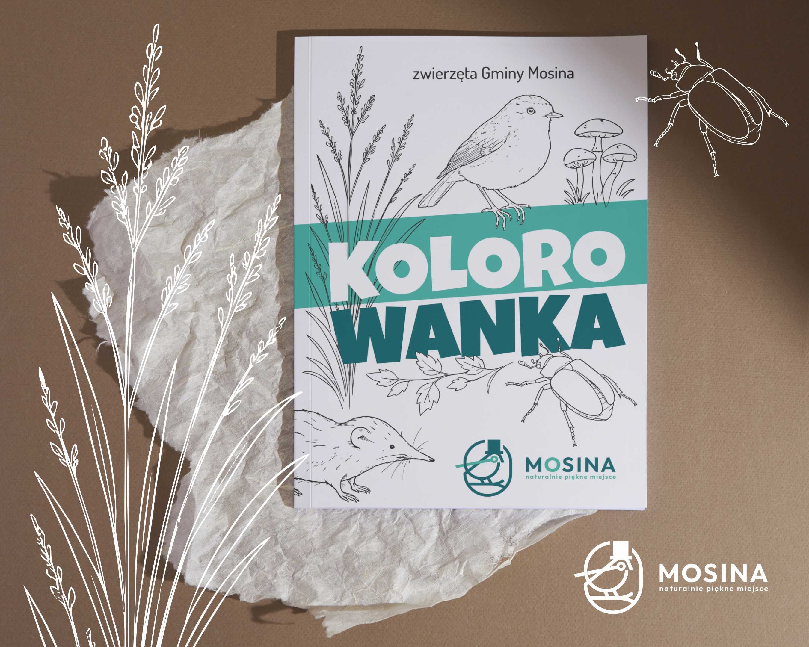 Już jest! Kolorowanka – zwierzęta Gminy Mosina