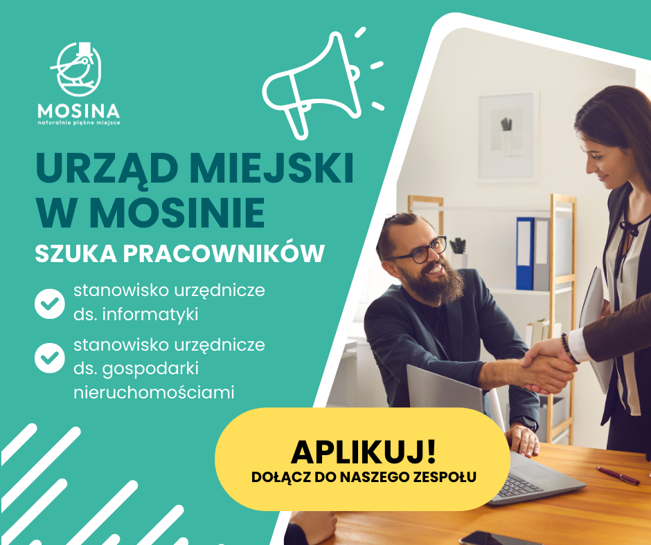 Rozwijaj swoją karierę w Gminie Mosina!