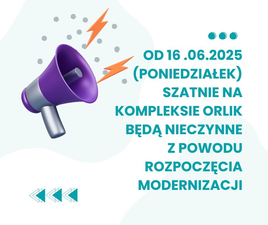 Zamknięcie szatni w kompleksie ORLIK