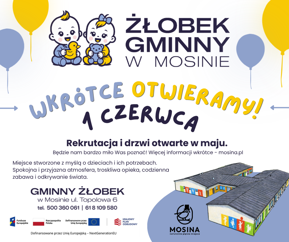 Otwarcie Gminnego Żłobka już w czerwcu