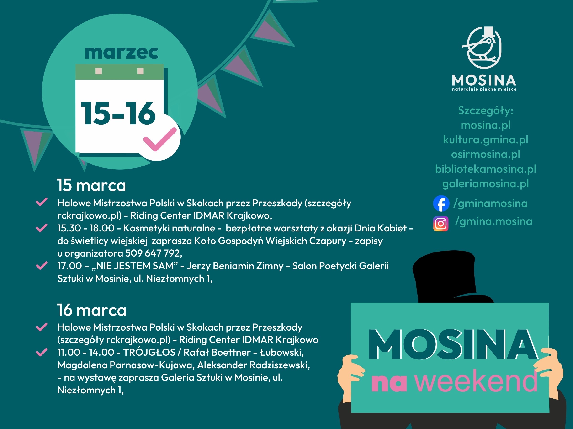 Weekendowe wydarzenia w Gminie Mosina