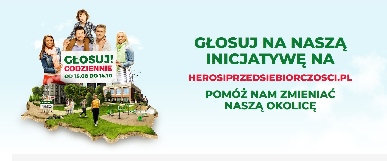 Głosuj na lokalne inicjatywy społeczne