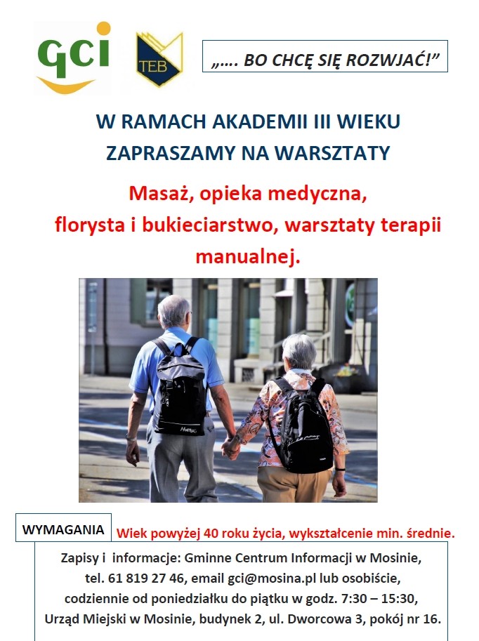 Warsztaty w ramach Akademii III Wieku