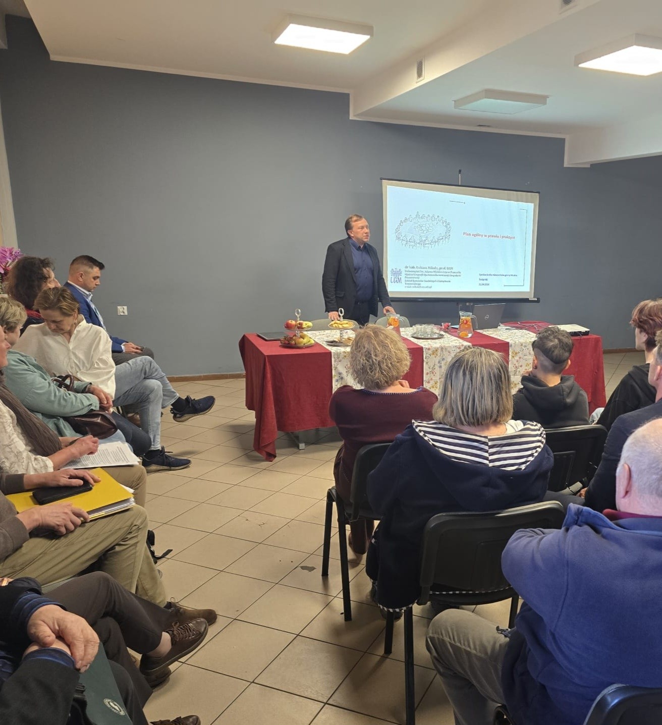 Spotkanie informacyjne dotyczące planu ogólnego 