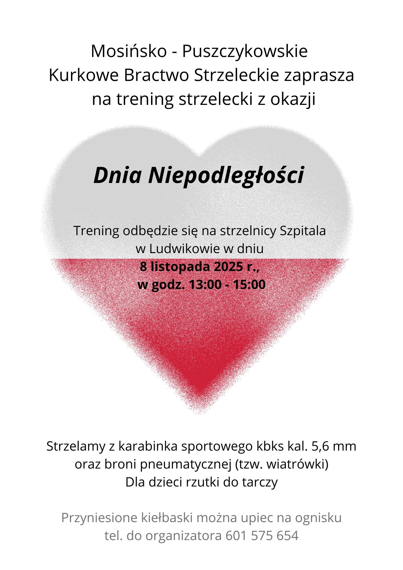 Zaproszenie na trening strzelecki