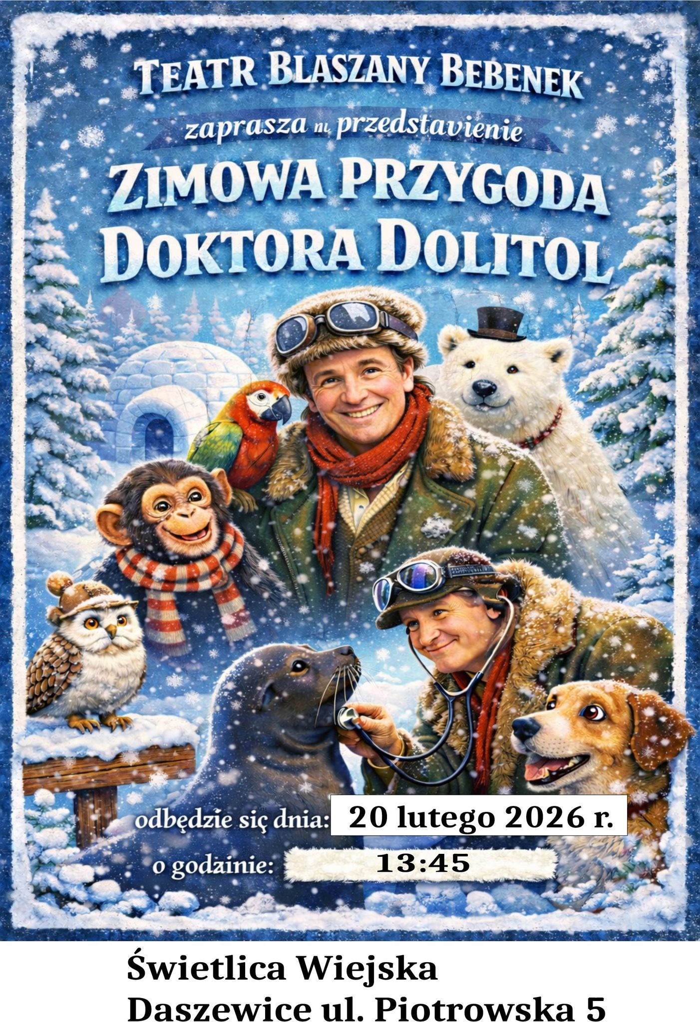 Teatr Blaszany Bębenek zaprasza