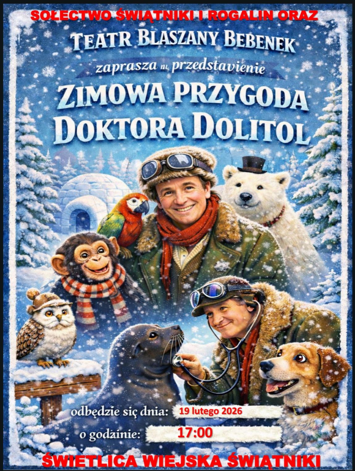 Teatr Blaszany Bębenek zaprasza