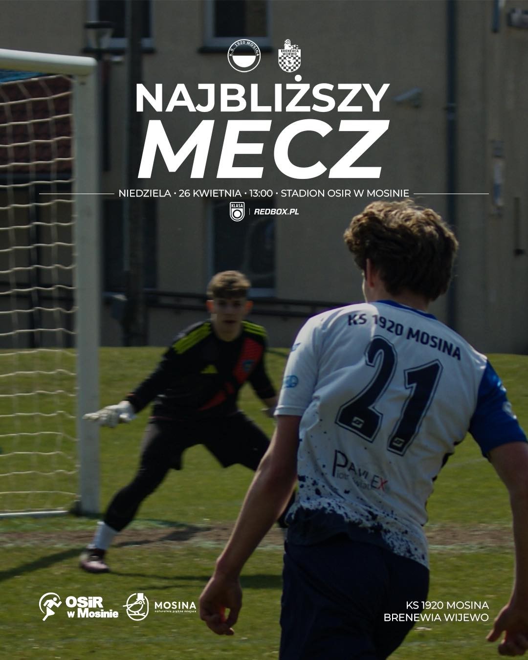 Zapraszamy na mecz KS 1920 Mosina