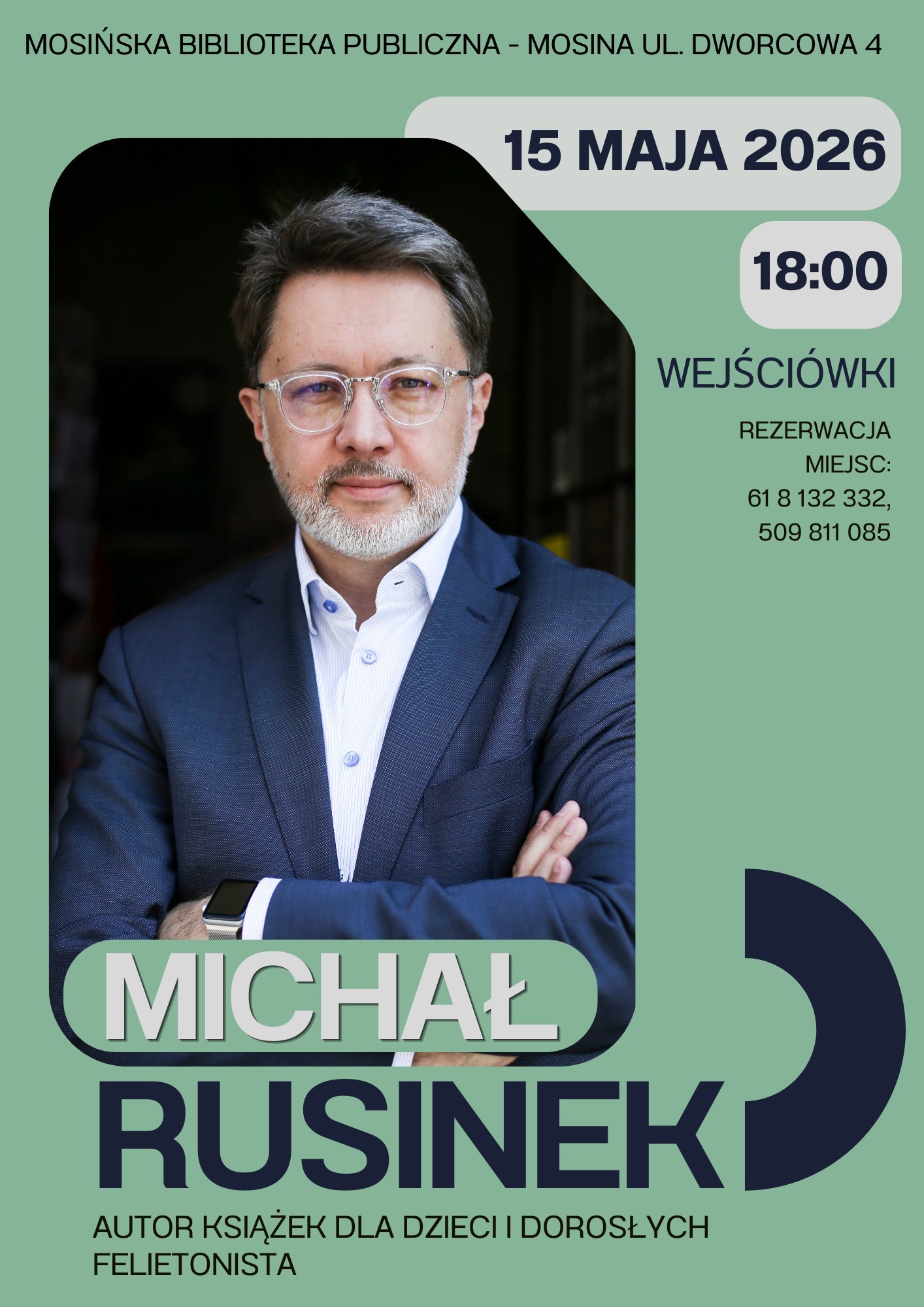 Spotkanie z Michałem Rusinkiem