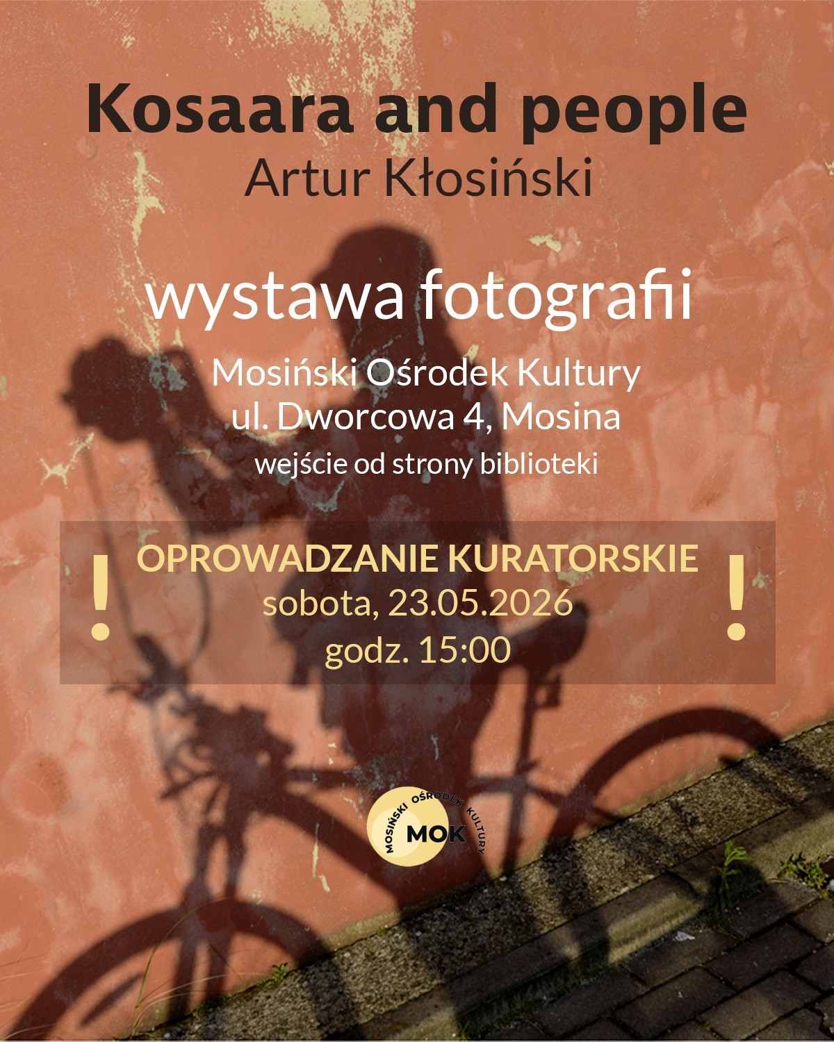 Oprowadzanie kuratorskie po wystawie Artura Kłosińskiego