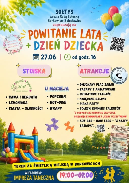Powitanie Lata oraz Dzień Dziecka
