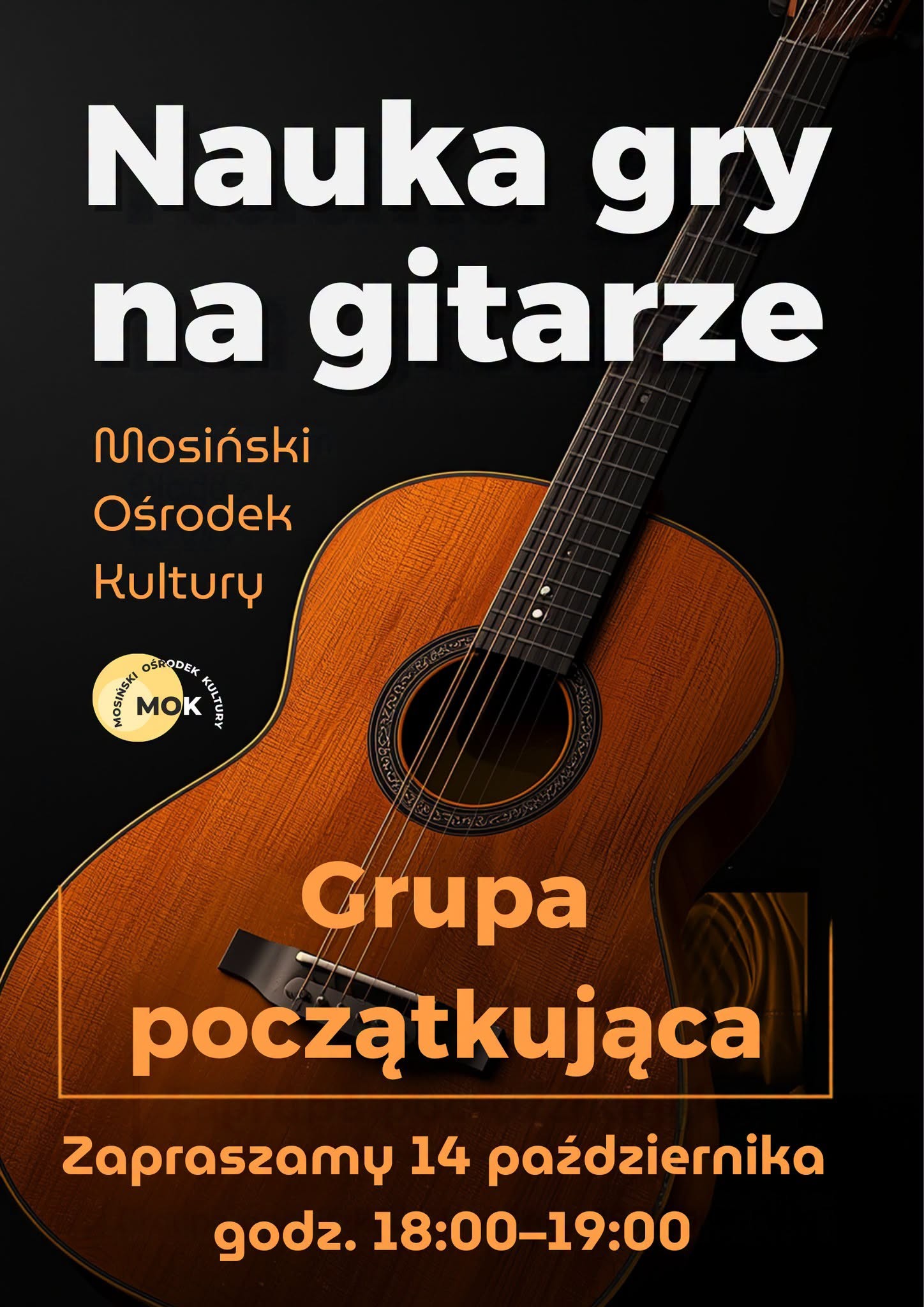 Zagraj z nami! Zajęcia gitarowe dla początkujących