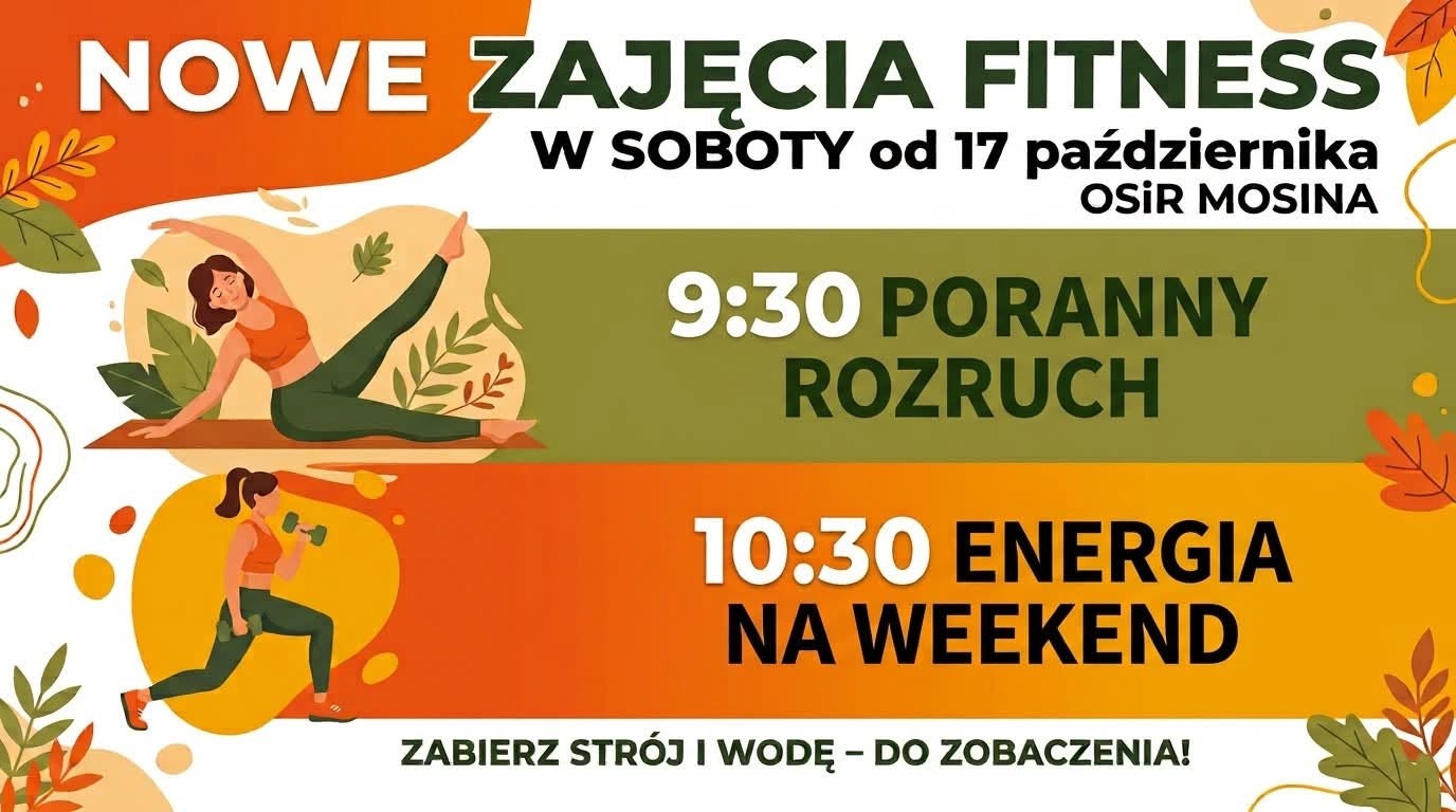 Nowość w grafiku zajęć fitness w OSiR