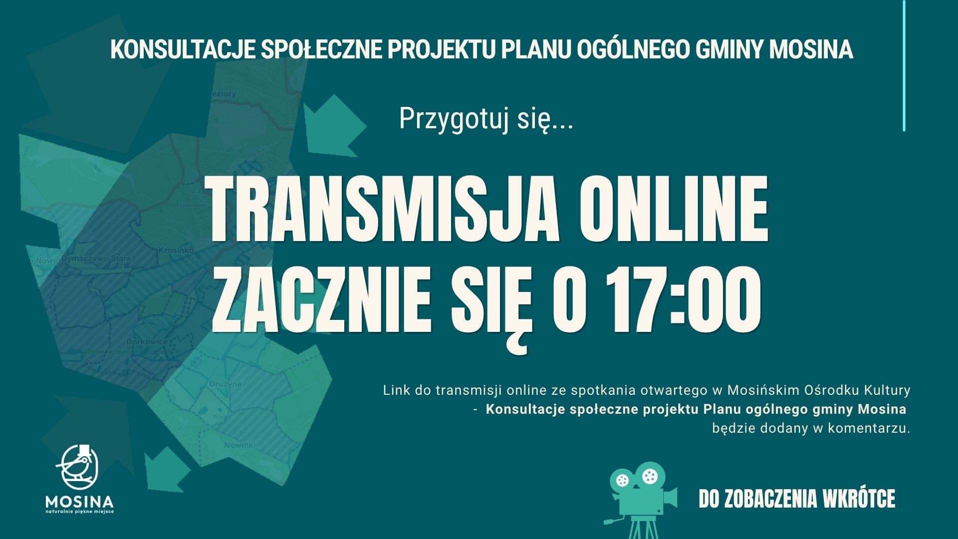 Konsultacje społeczne projektu Planu ogólnego Gminy Mosina
