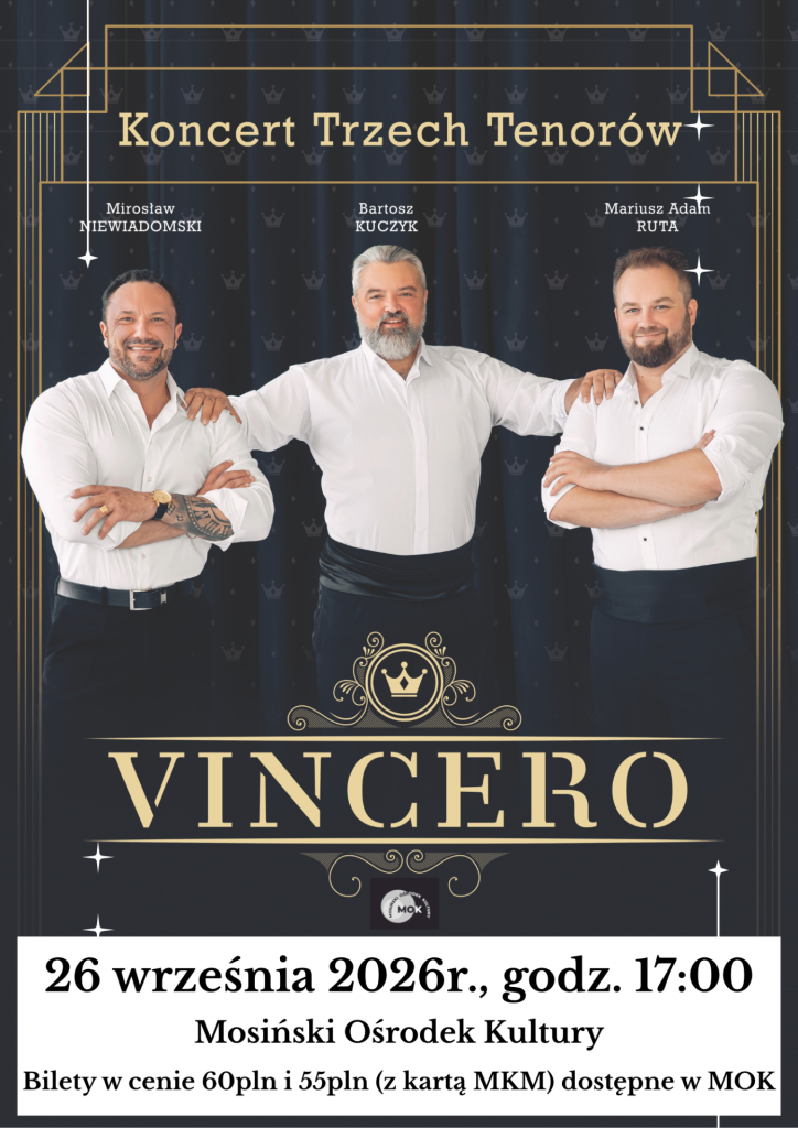 Formacja VINCERO – Trzech Tenorów