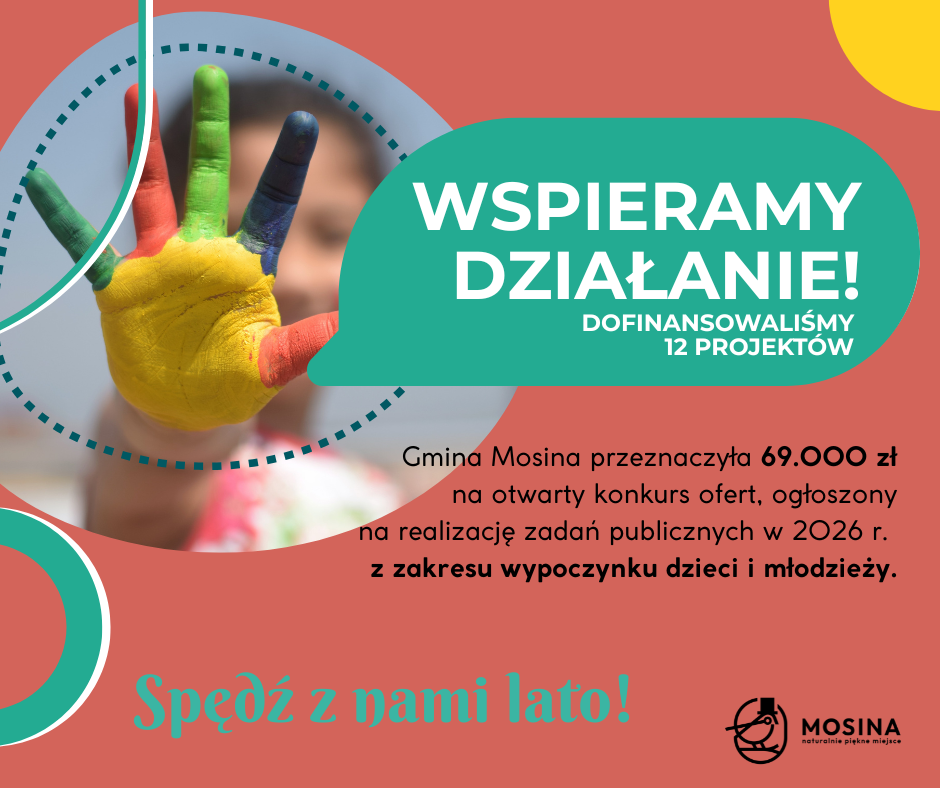 Lato pełne atrakcji dla dzieci i młodzieży w Gminie Mosina