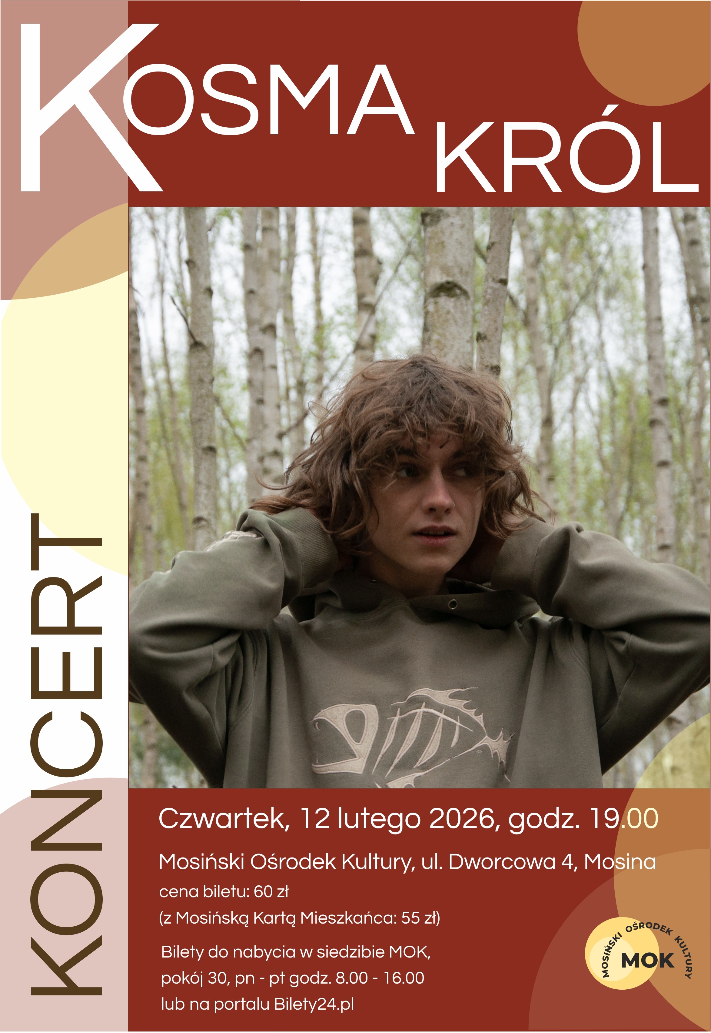 Ruszyła już sprzedaż biletów na koncert - Kosma Król
