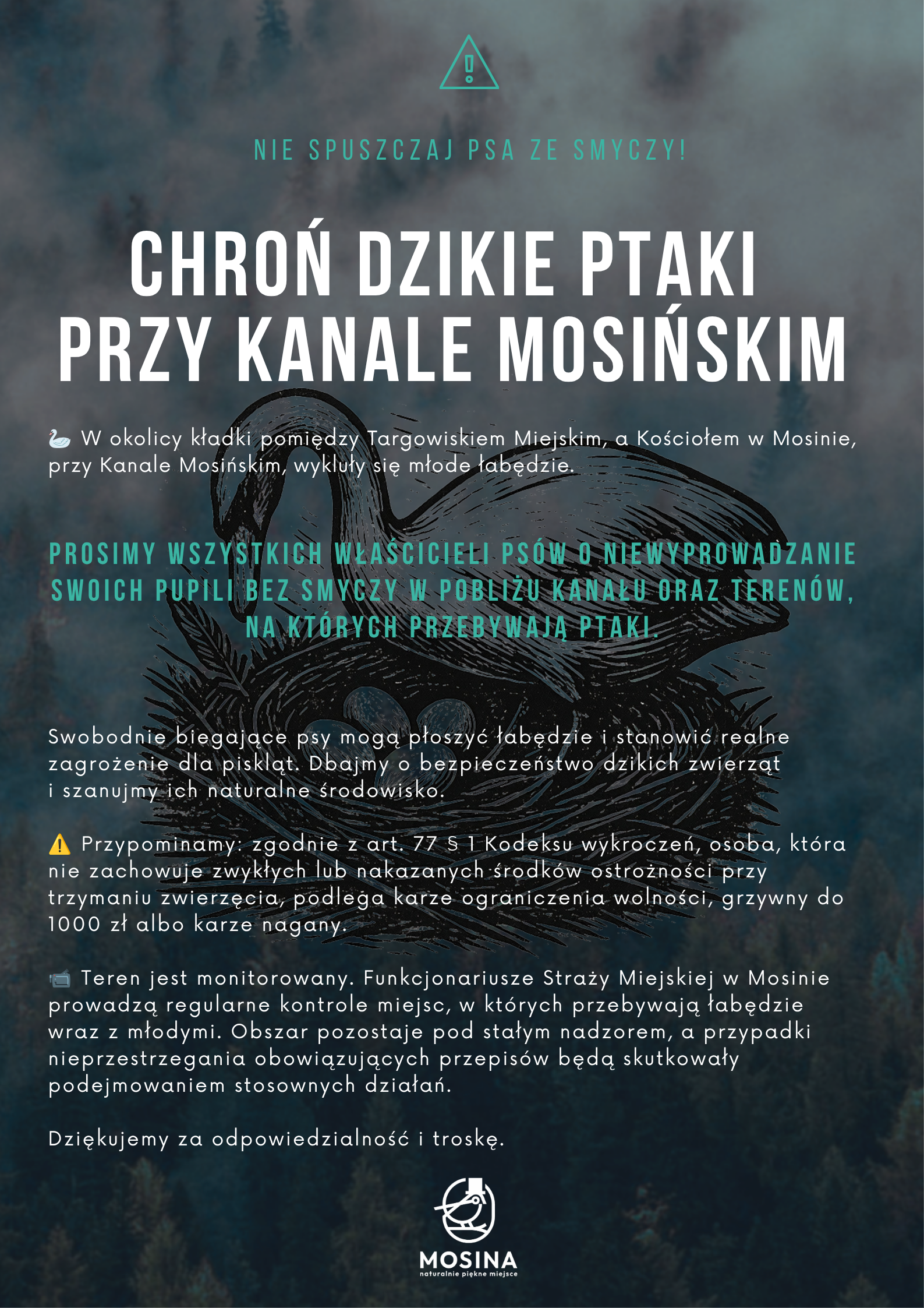 Apel o nie puszczanie psów ze smyczy